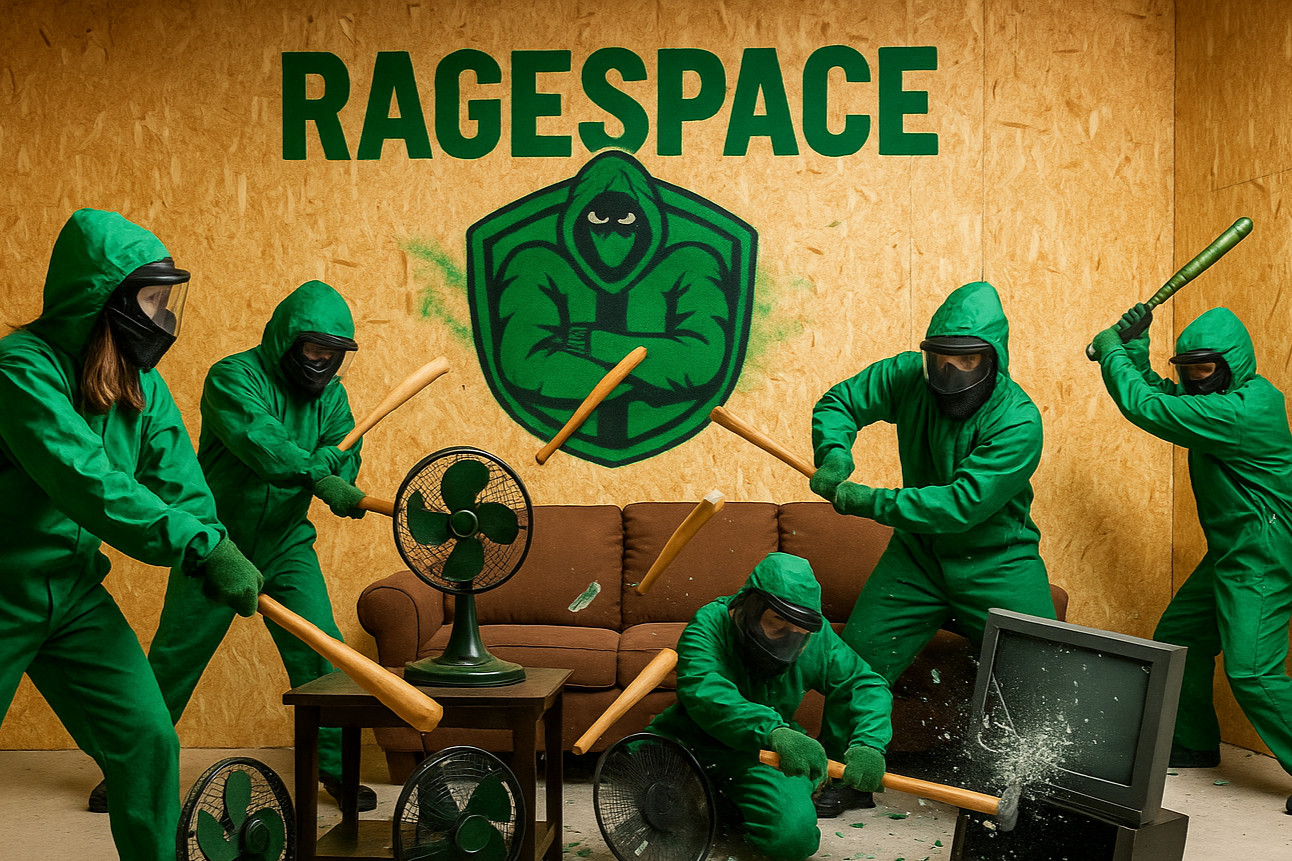 Rage | Basisausstattung | 30 Minuten, 15 Flaschen, 4 Teller